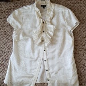 Talbots silk blouse